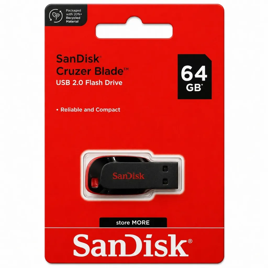 [XYU64] PENDRIVE SANDISK 64GB