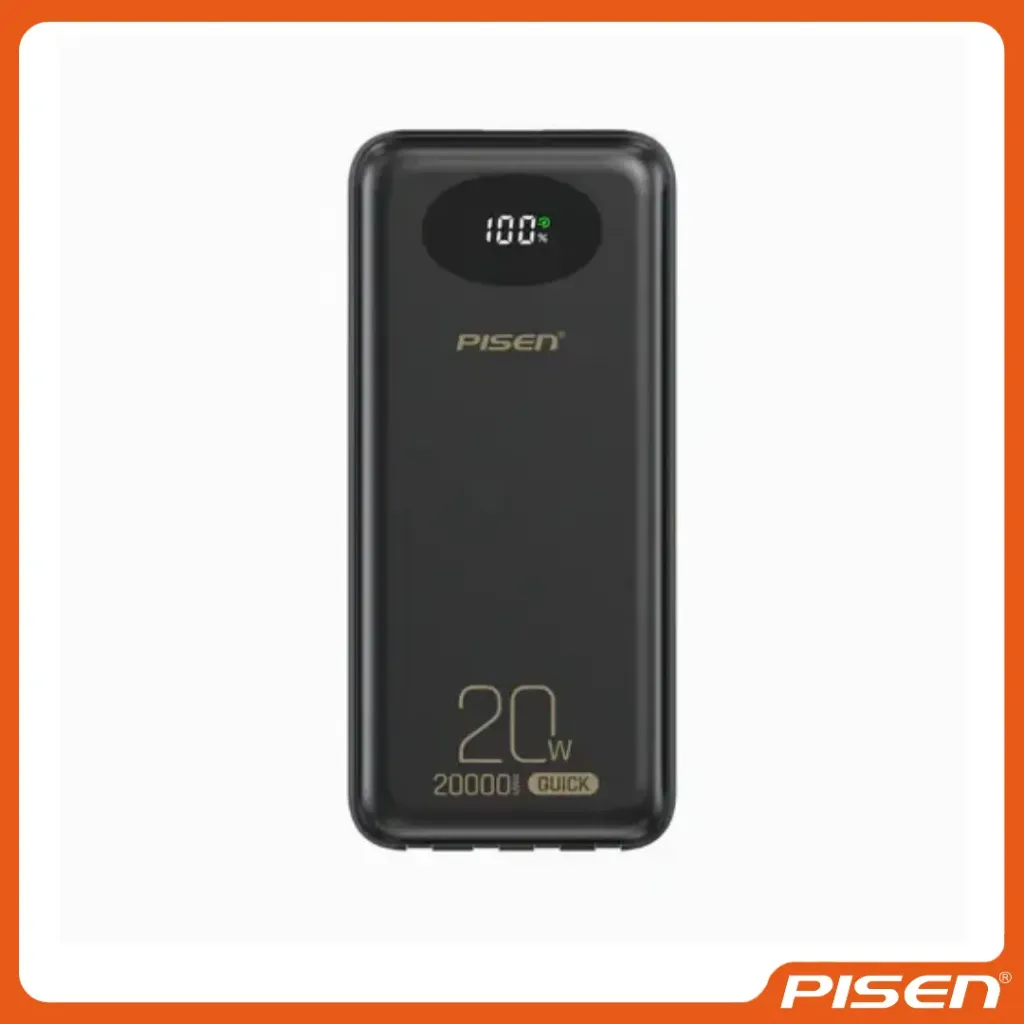 [F-PS-TSD344N] POWERLINK POWER BANK 4 EN 1 CARGA RÁPIDA 20000MAH - PISEN