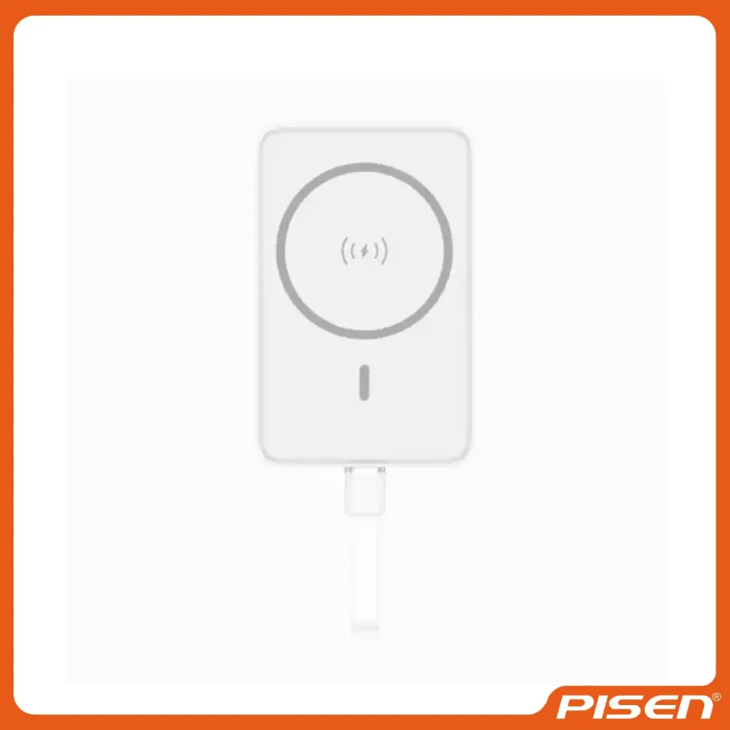 POWERMAG MAGNÉTICO POWER BANK 30W 10000mAh Blanco - PISEN