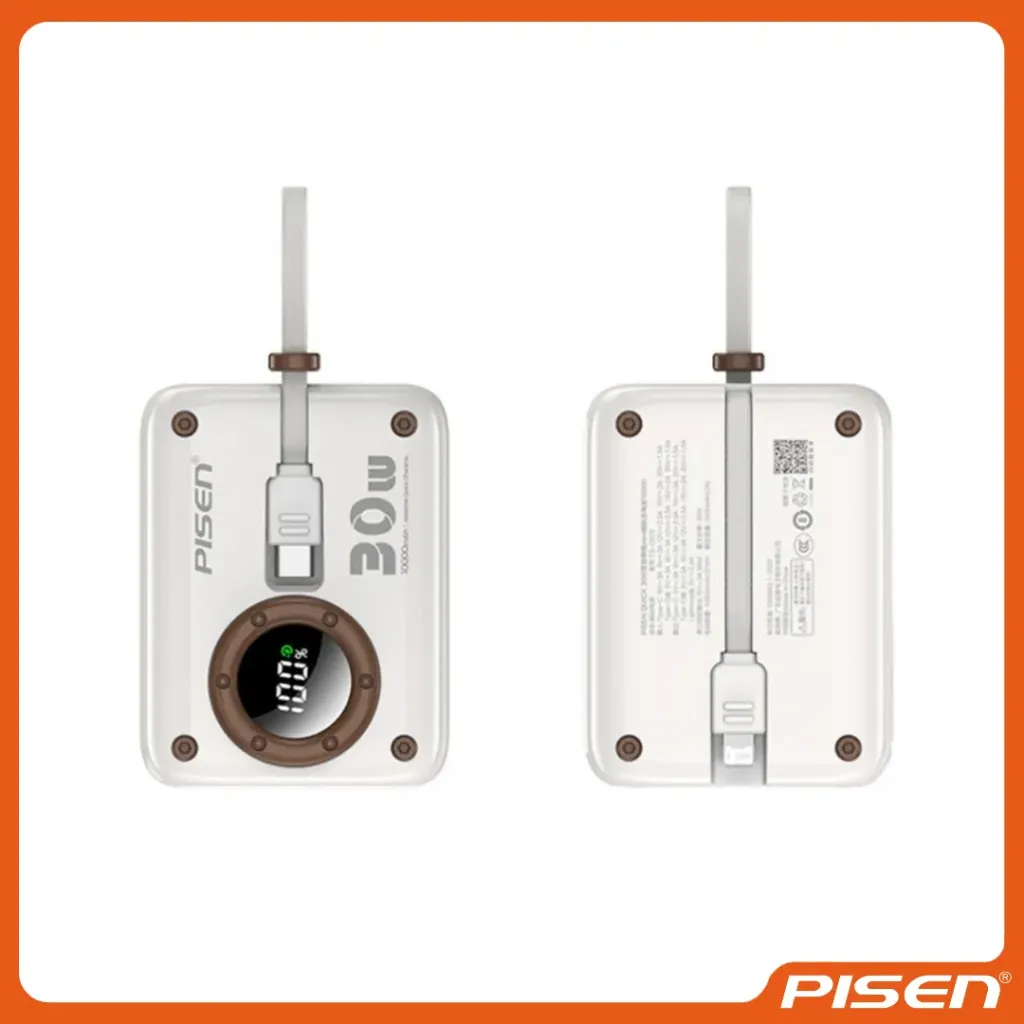 [F-PS-TSD373B] POWERPIX POWER BANK MINI 30W 10000mAh - PISEN