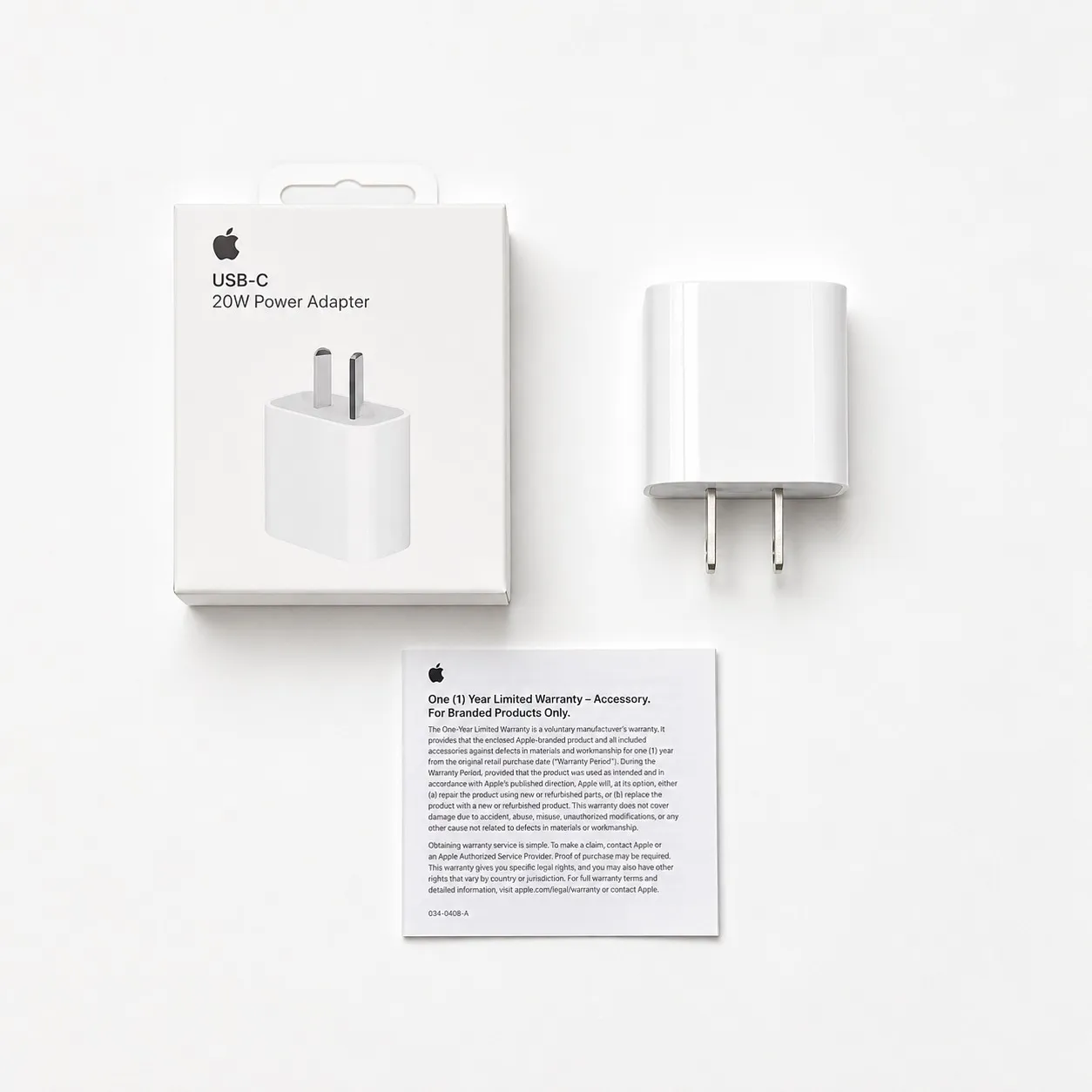 CABEZAL 20W PATA OBLICUA USB A C - BULTO X 500