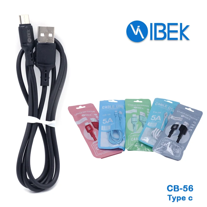 [CB-56] CABLE USB type-c en bolsa Ibek