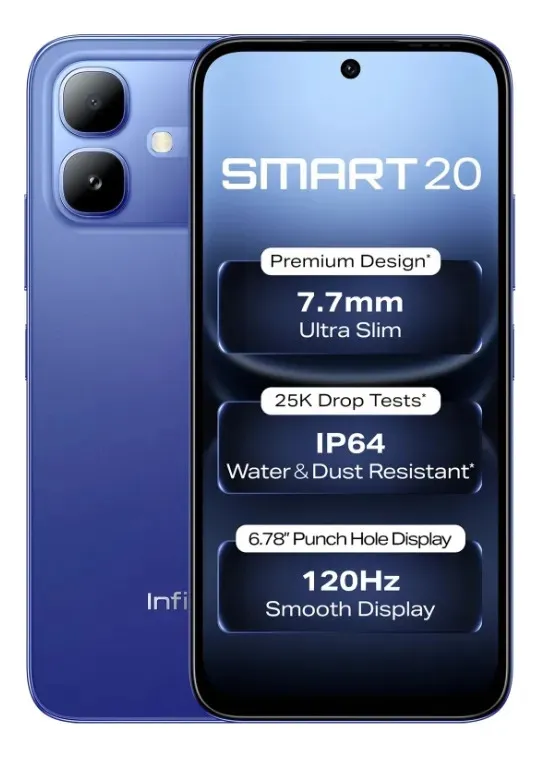 Infinix Smart 20 - 8gb RAM(4 +4) - 128gb
