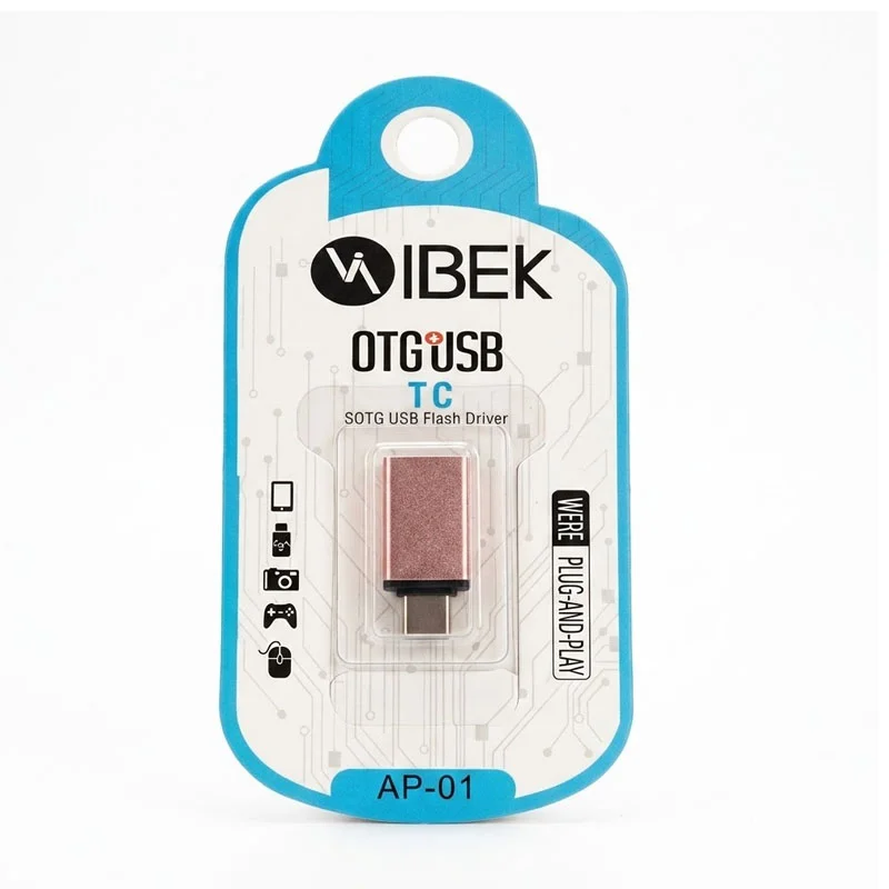 [AP-01] ADAPTADOR USB A TYPE-C Ibek