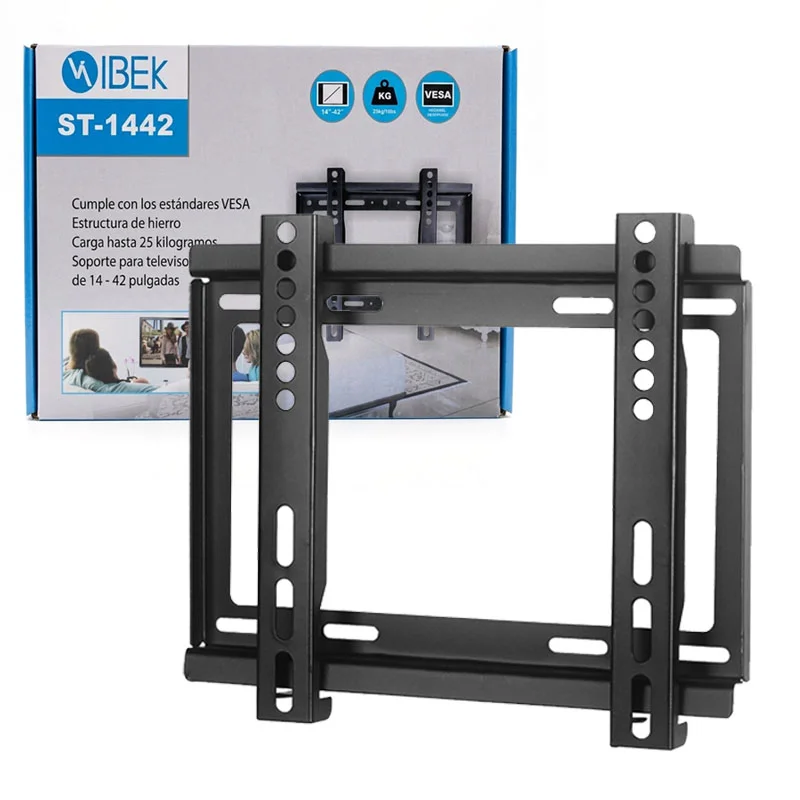 [ST-1442] SOPORTE FIJO PARA TV 14 A 42 PULGADAS Ibek