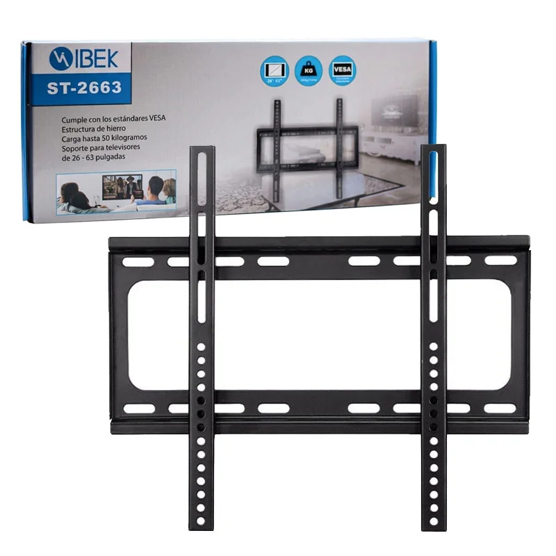 [ST-2663] SOPORTE FIJO PARA TV 26 A 63 PULGADAS Ibek