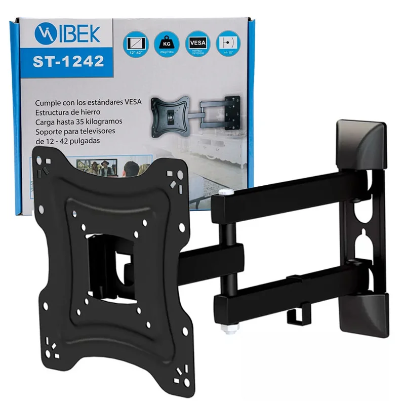 [ST-1242] SOPORTE MOVIL PARA TV 12 A 42 PULGADAS Ibek