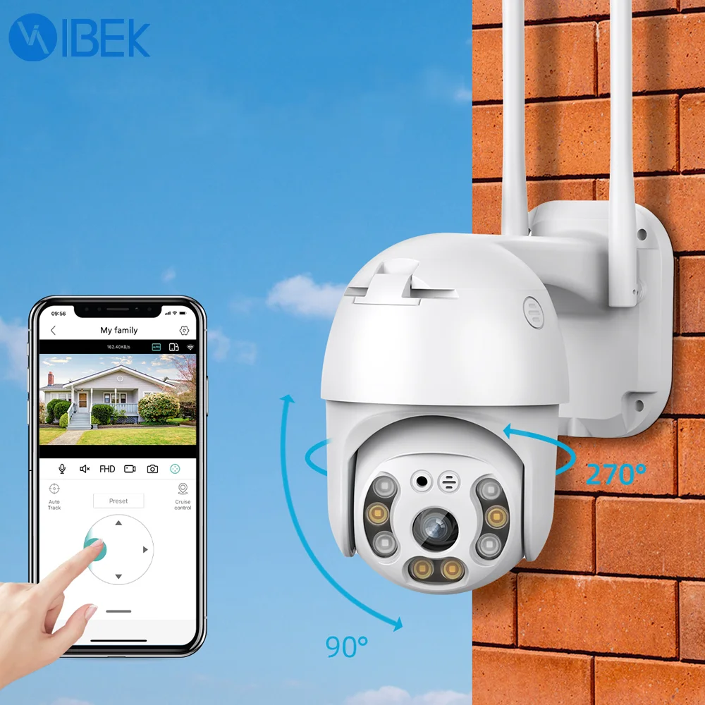 [IB-A6] CAMARA SEGURIDAD DE DOMO WIFI Ibek