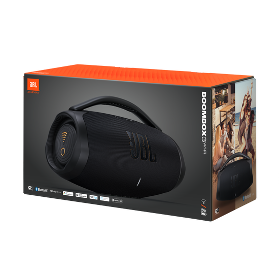 [Boombox 3 Wifi] Jbl Boombox 3 Wifi Parlante Portátil Con Bluetooth Y Wifi Waterproof