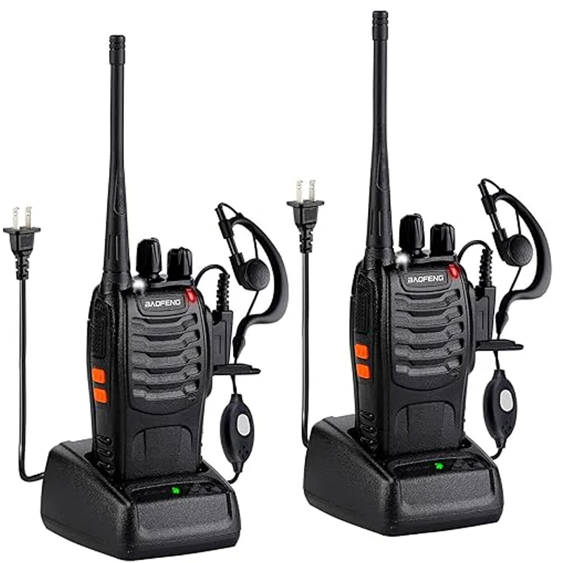 [BF-888S] HANDY WALKIE-TALKIE RADIO BAOFENG EN DOS UNIDADES
