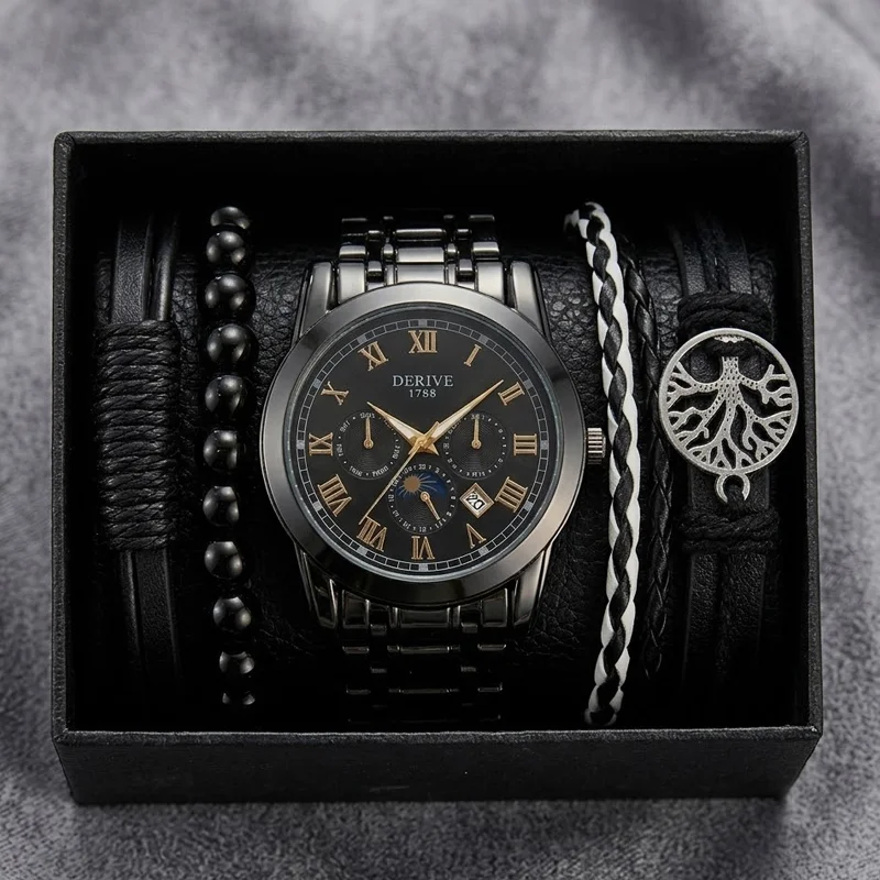 [S06258] RELOJ PARA HOMBRE 5 EN 1