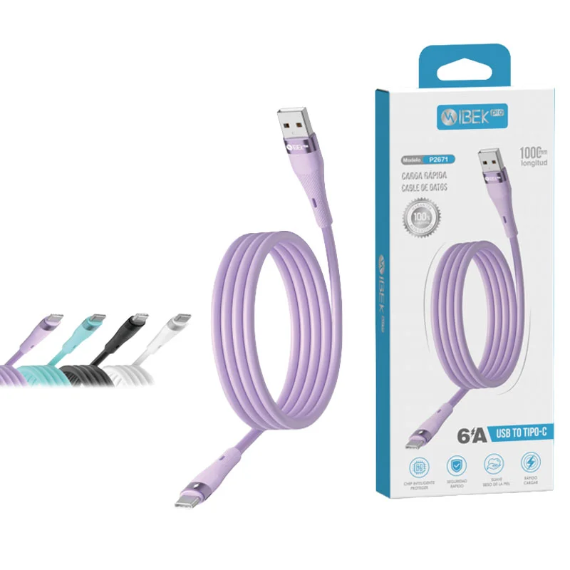 [P2671] CABLE USB A TYPE C 6A Ibek Pro