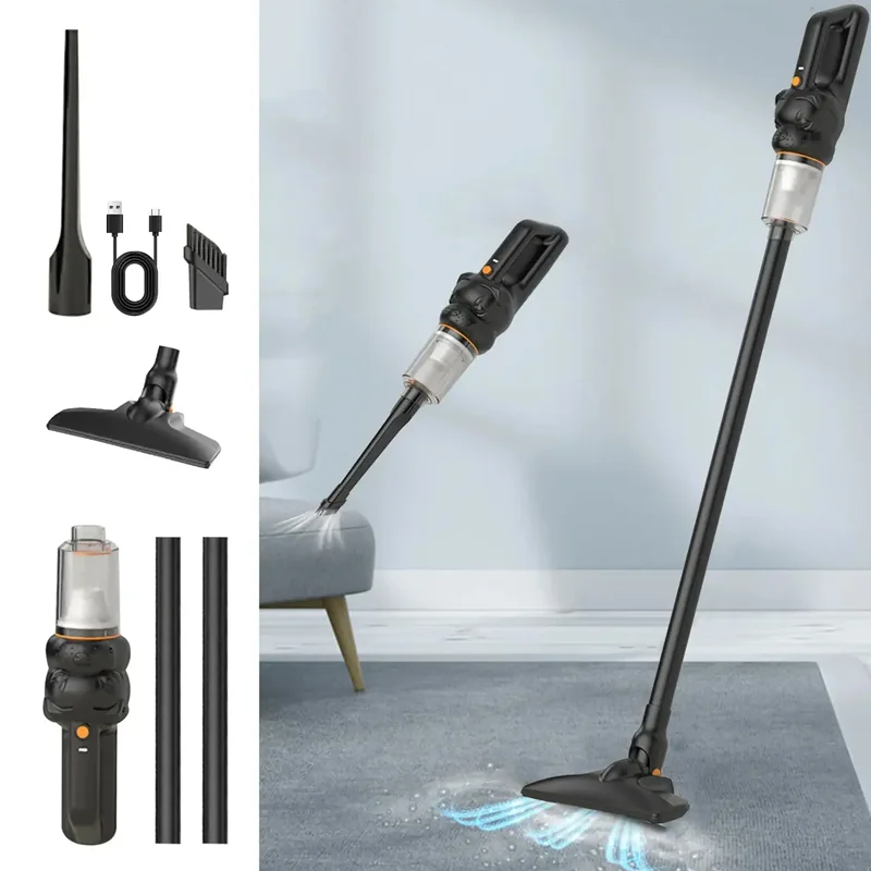 [YT-M2044-A] ASPIRADORA INALÁMBRICA PORTÁTIL DE MANO PARA HOGAR Y AUTO YT-M2044-A
