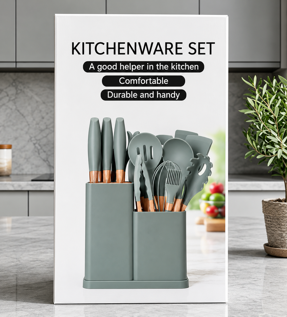 [XS-8] SET DE UTENSILIOS PARA COCINA (tamaño chico) XS-8