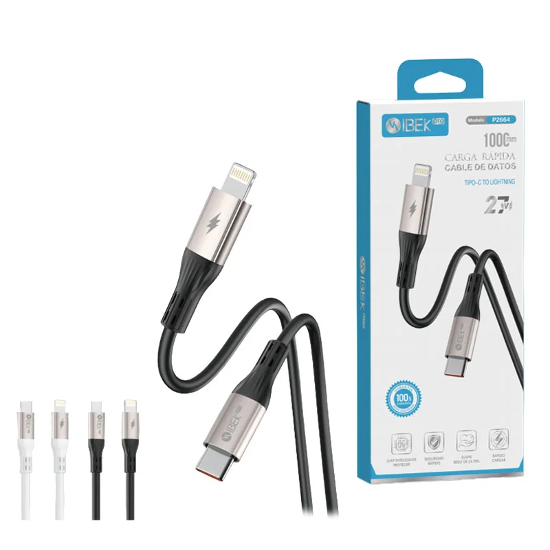 [P2664] CABLE TYPE C A LIGHTNING 27W Ibek Pro