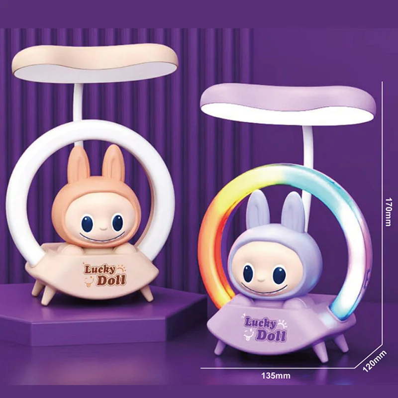 Veladores portátiles con diseño LABUBU 556-3