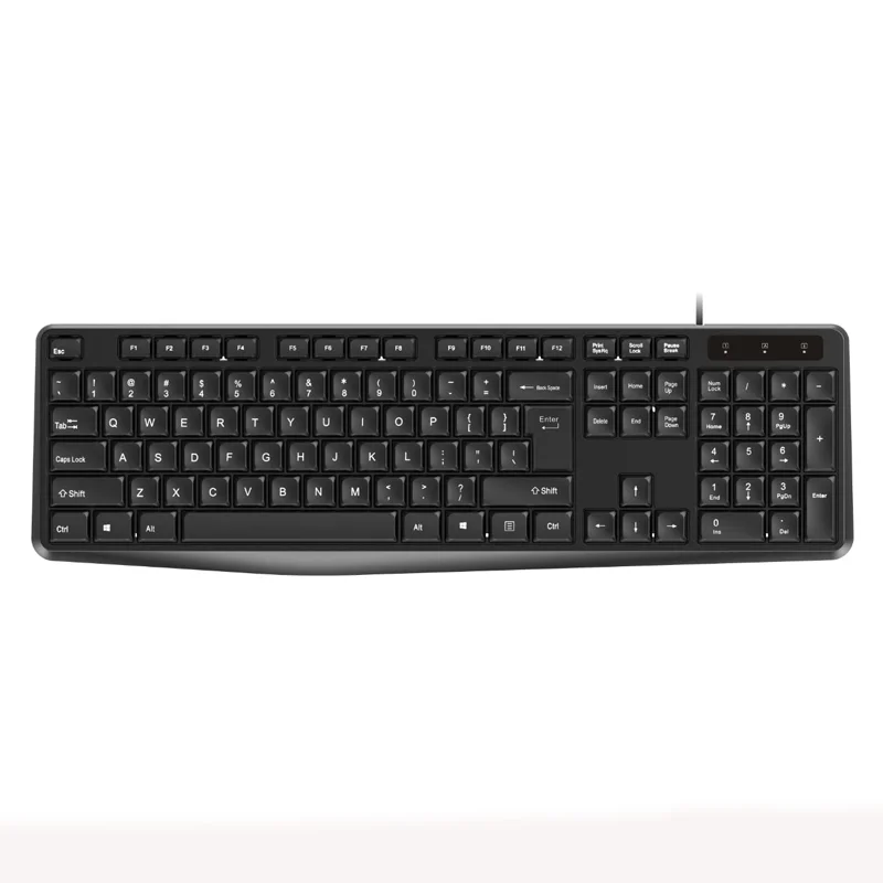 [KB-117] TECLADO CON CABLE USB KB-117