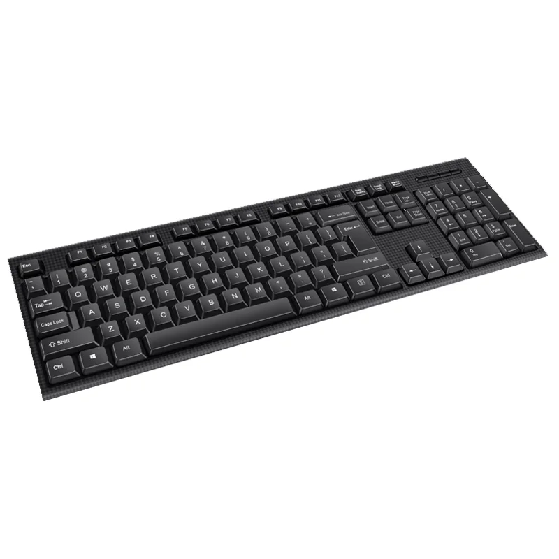 [KB-107] TECLADO CON CABLE USB KB-107