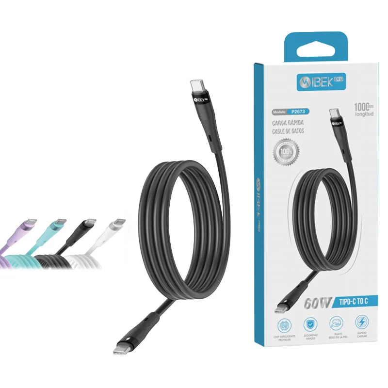 [P2673] CABLE TYPE C A TYPE C 60W Ibek Pro