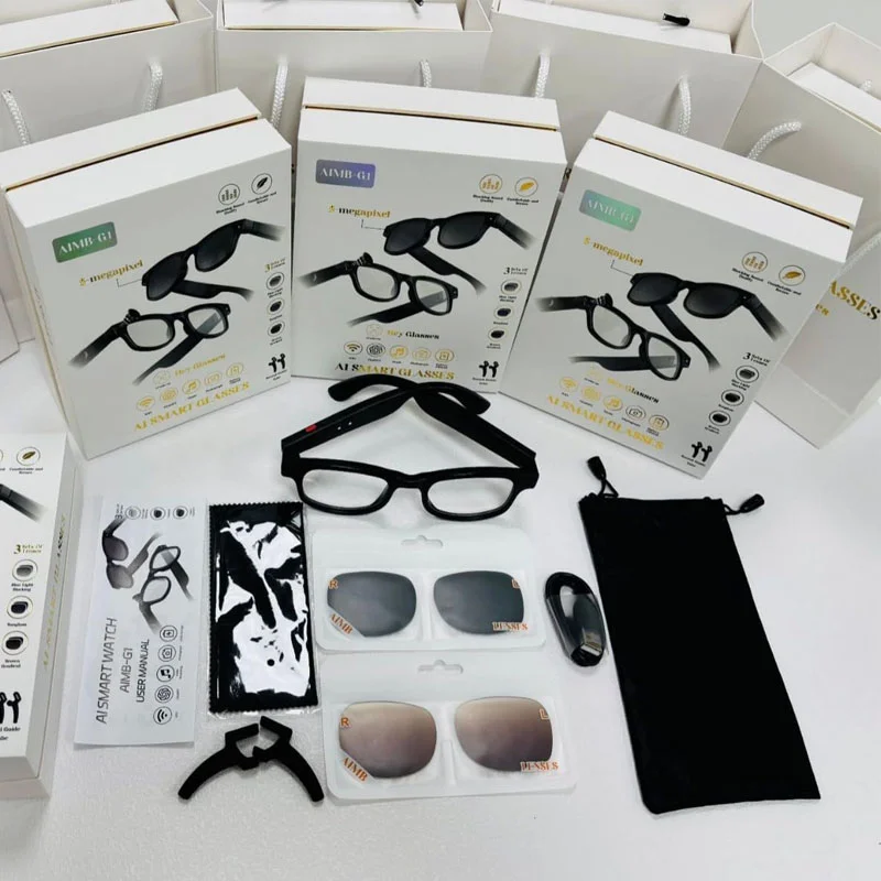 [AIMA-G1] Anteojos Gafas Con Cámara De Grabación AIMA-G1