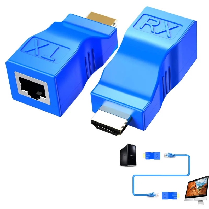 Extensor Alargue 30 Metros Cable Red Rj45 Utp Extensor