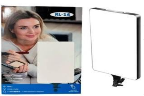 LÁMPARA PANEL DE LUZ LED CON BRILLO REGULABLE RL-16
