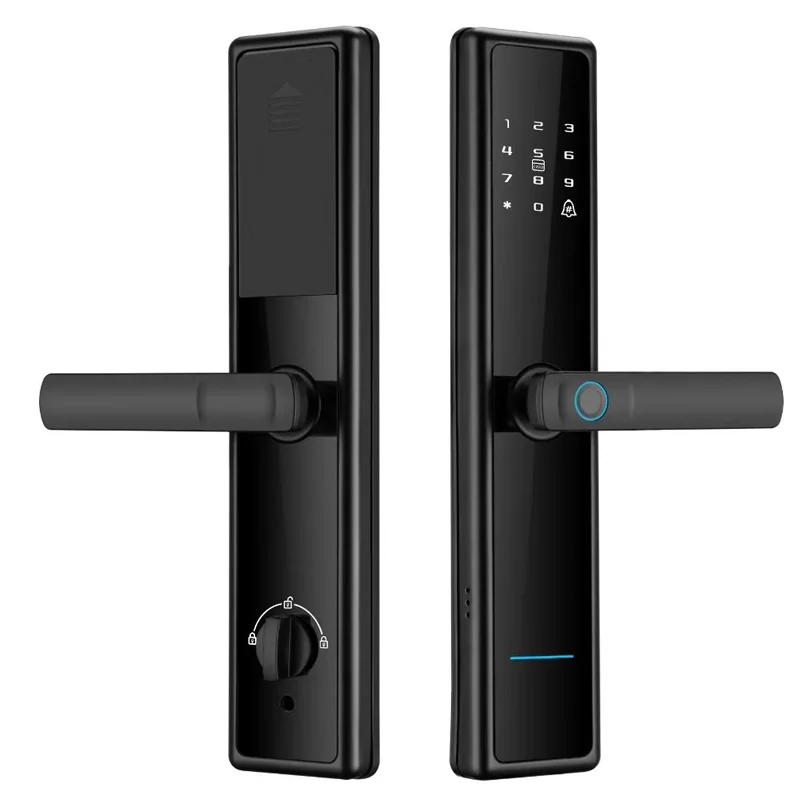 CERRADURA INTELIGENTE HUELLA DIGITAL BIOMÉTRICA TARJETA A60