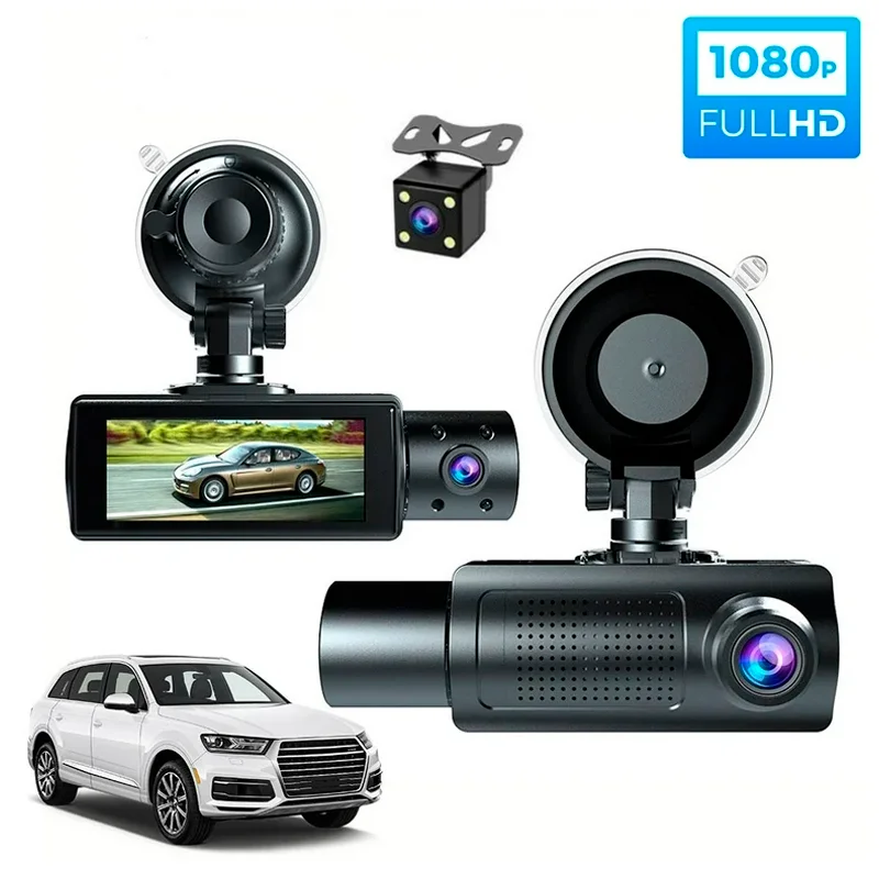 [D310] CÁMARA PARA AUTO CON WIFI HDR 1080P DELANTERA TRASERA INTERIOR VISIÓN NOCTURNA D310