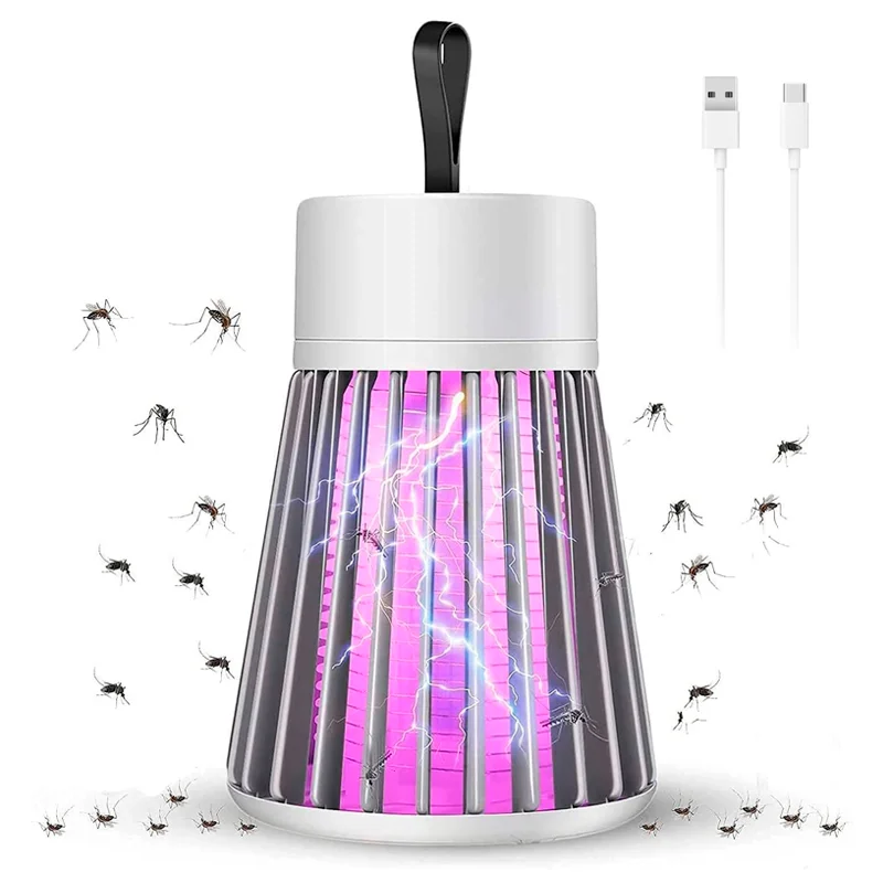 LÁMPARA MATA MOSQUITOS UV USB TRAMPA MATA MOSQUITOS MW-01
