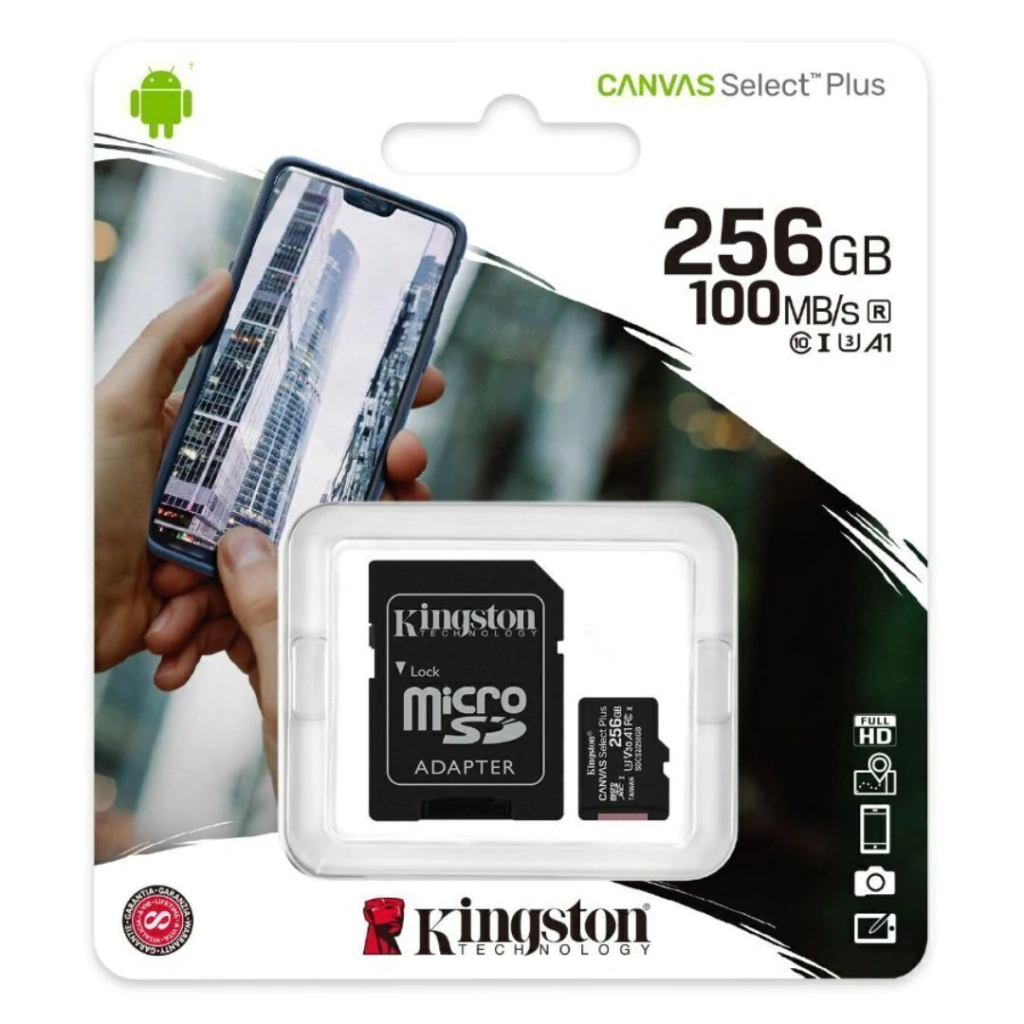 [QM256] MEMORIA 256 Kingston Canvas Select Plus (QM256)