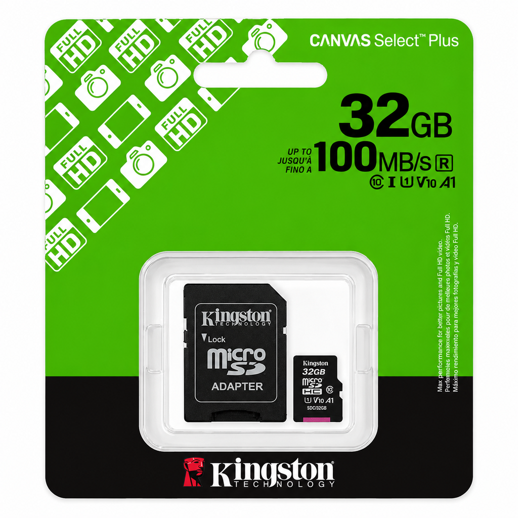 [QKM32] MEMORIA 32GB Kingston Canvas Select Plus New (QKM32)