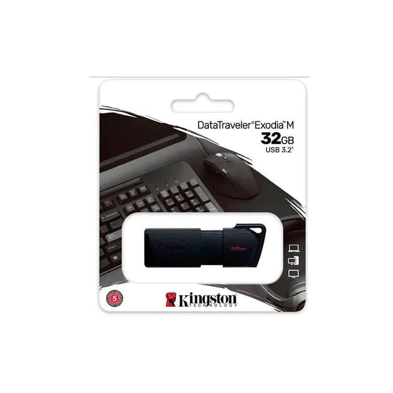 [QKU32] PENDRIVE 32 GB DataTraveler Exodia M (QKU32)