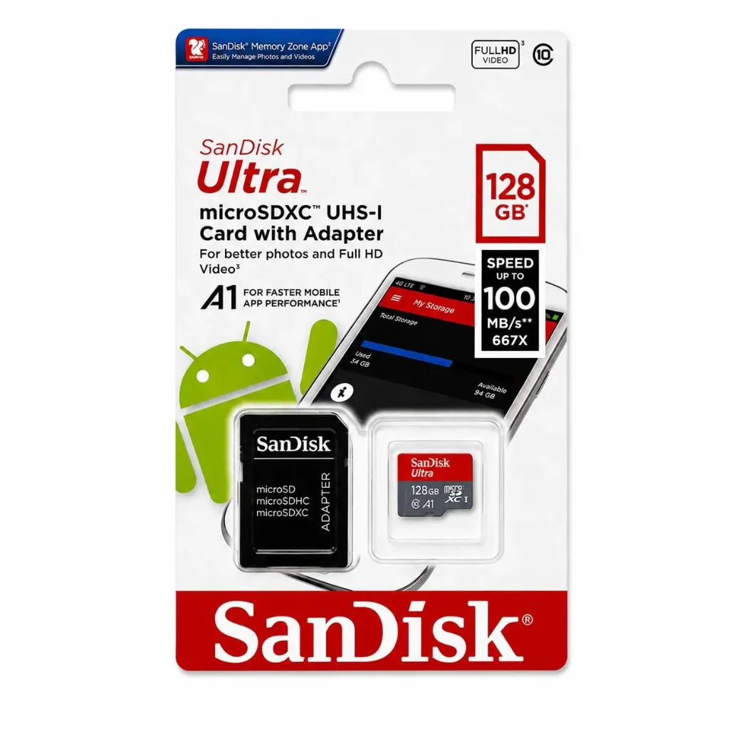 [XYM128] MEMORIA DE 128 GB SanDisk Ultra (XYM128)