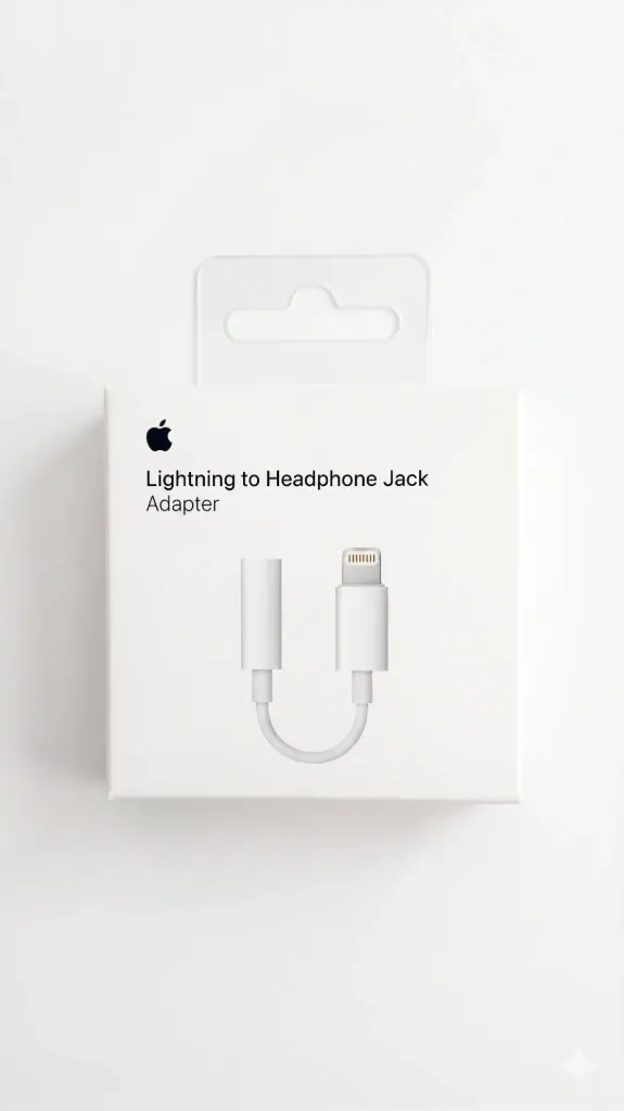 ADAPTADOR JACK A LIGHTNING IPHONE