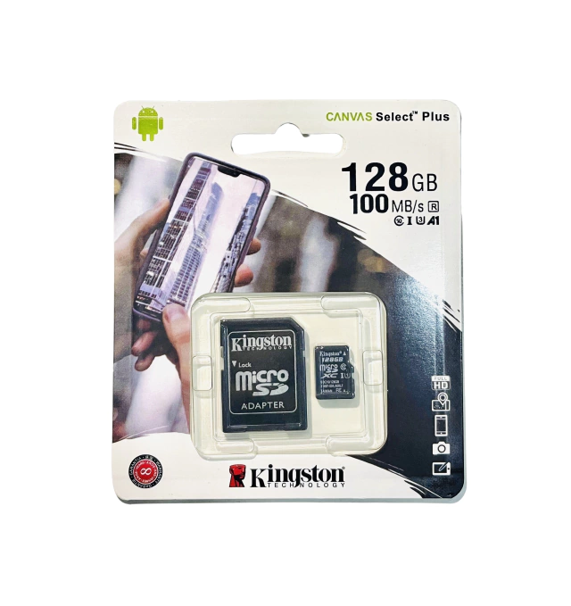 MEMORIA KINGSTON 128GB (BLANCAS) Canvas Select Plus