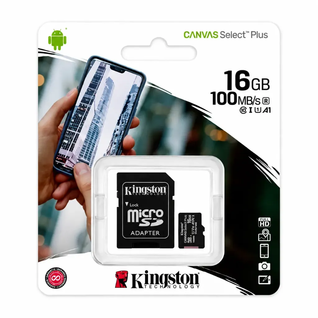 MEMORIA KINGSTON 16GB (BLANCAS)