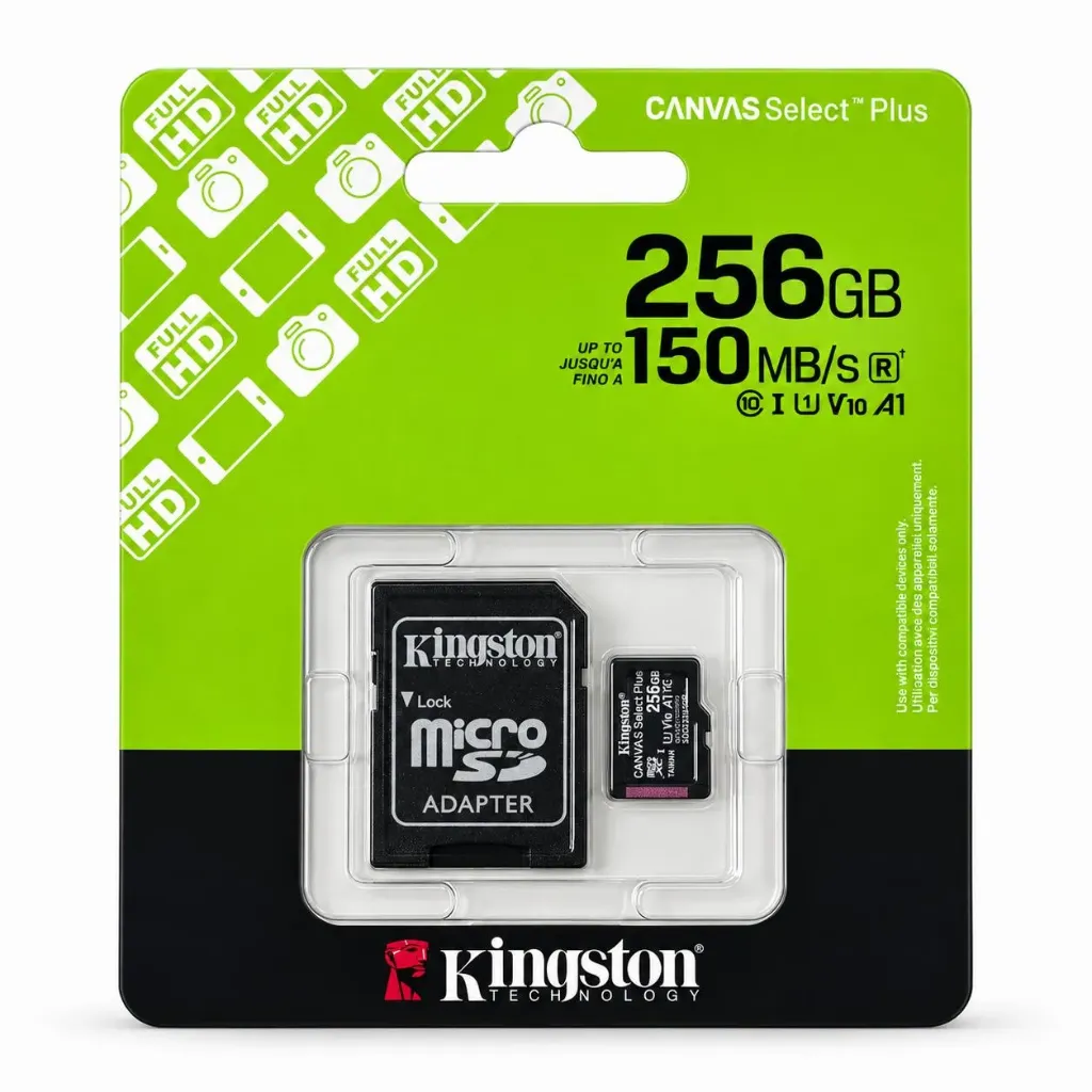 MEMORIA KINGSTON 256 GB (VERDES)