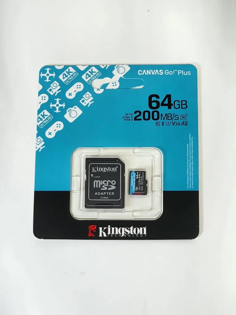 MEMORIA KINGSTON 64GB (AZUL) Canvas Go! Plus
