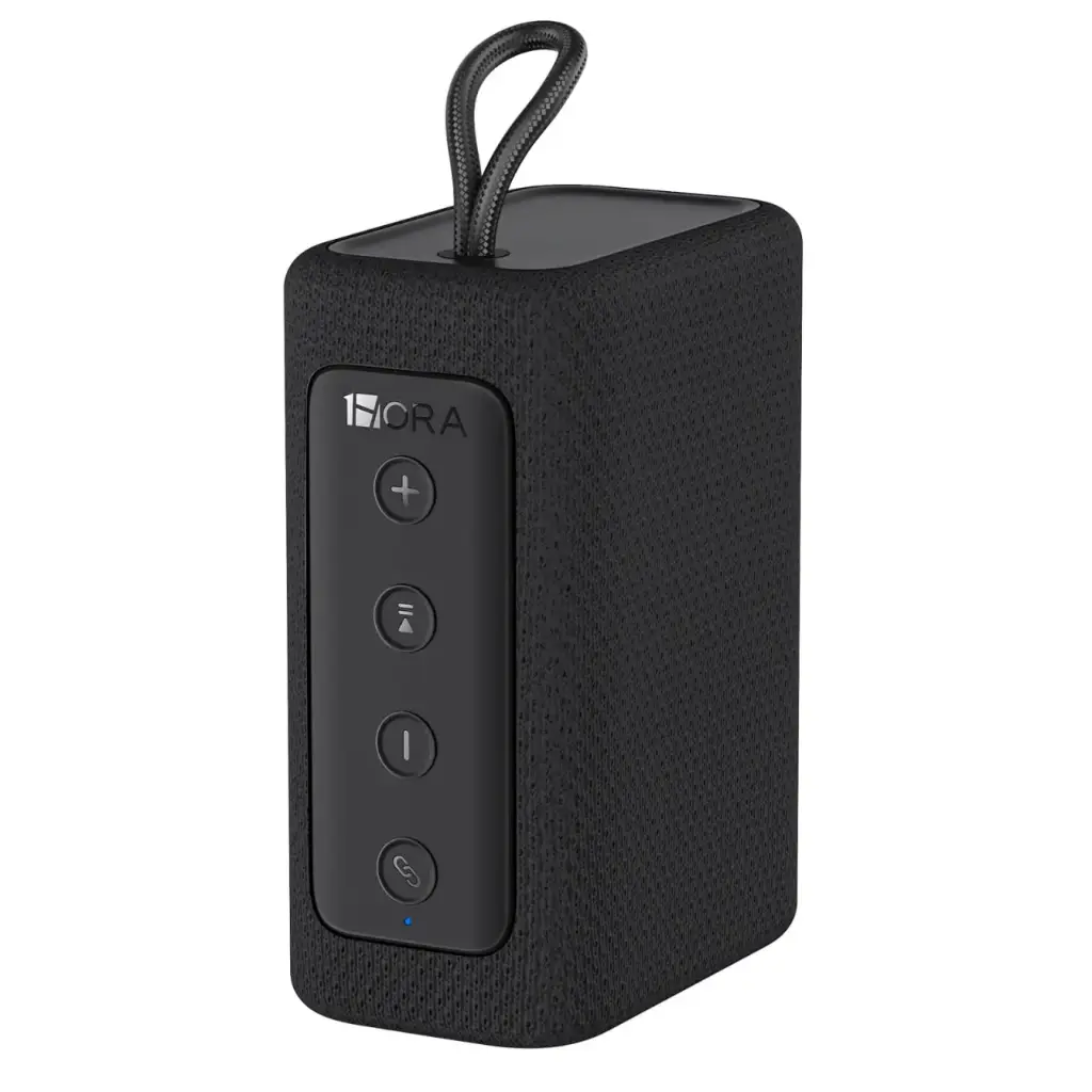 [F-BOC244-NE] PARLANTE BLUETOOTH PORTÁTIL NEGRO (7W) 5,6HS - 1HORA